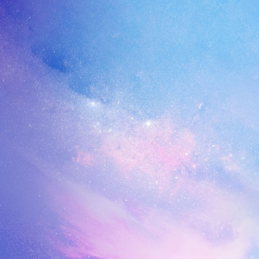 Purple pastel galaxy, aesthetic background