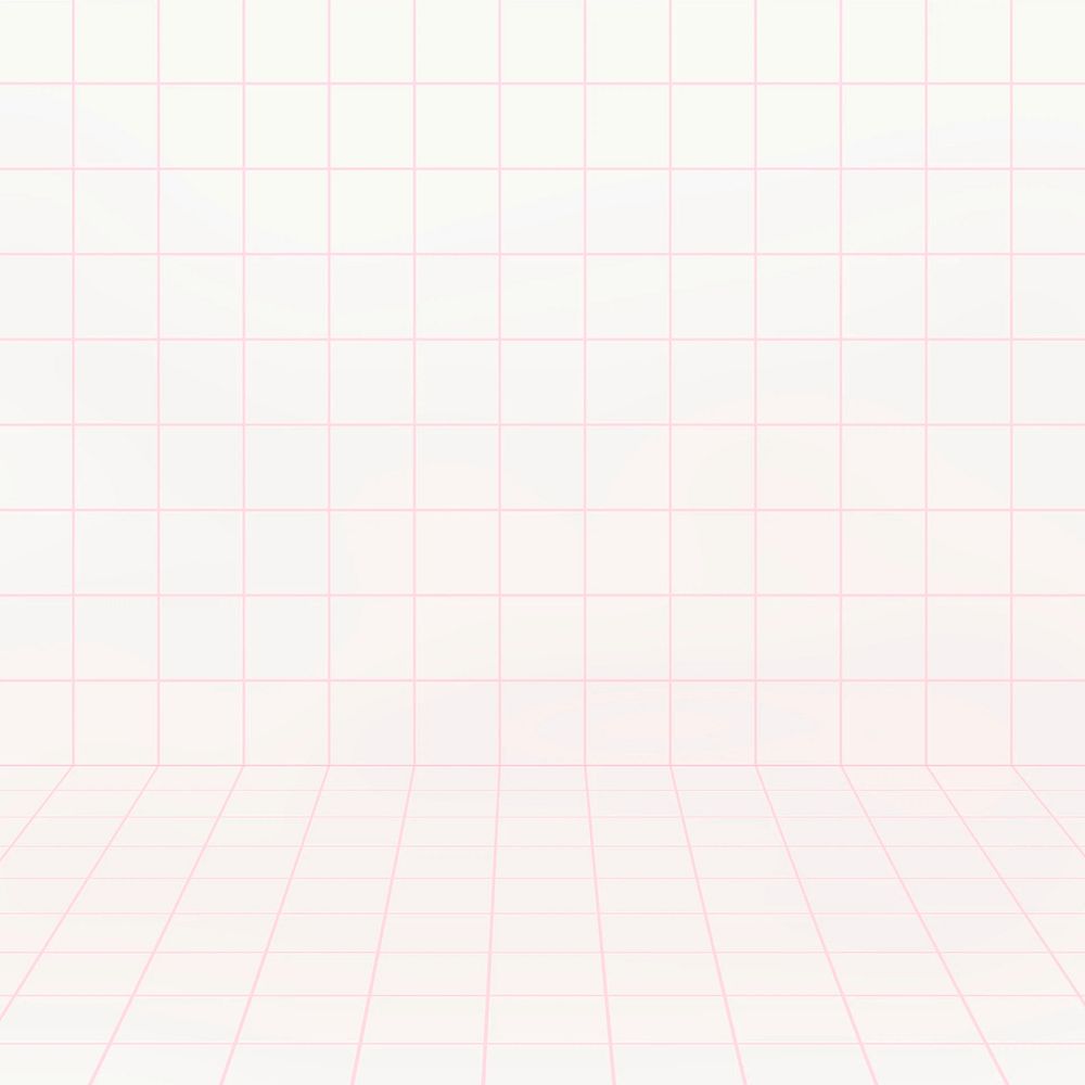 Pink grid background design