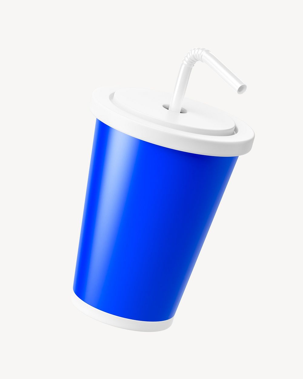 3D soda cup, element illustration