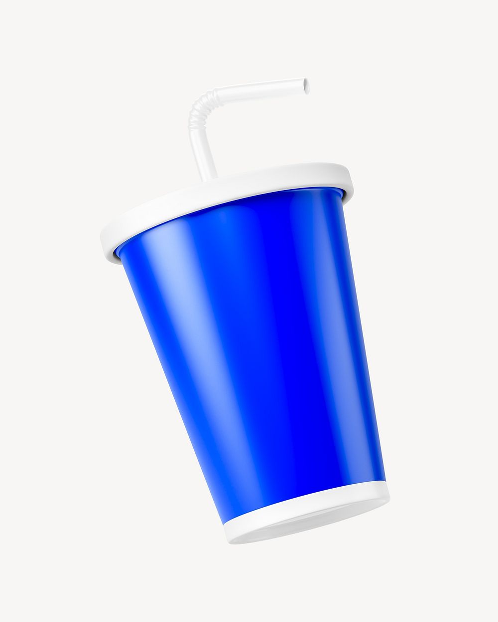 3D soda cup, element illustration