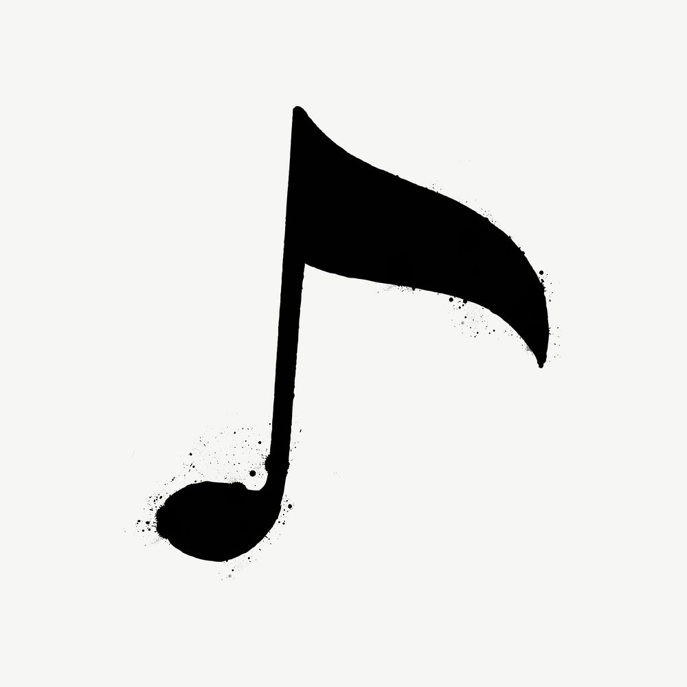 Watercolor quaver music note collage Premium PSD rawpixel