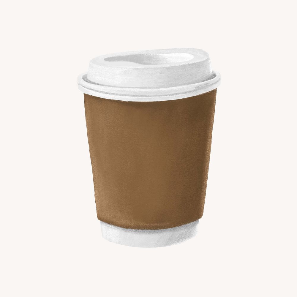 Coffee cup, aesthetic design resource