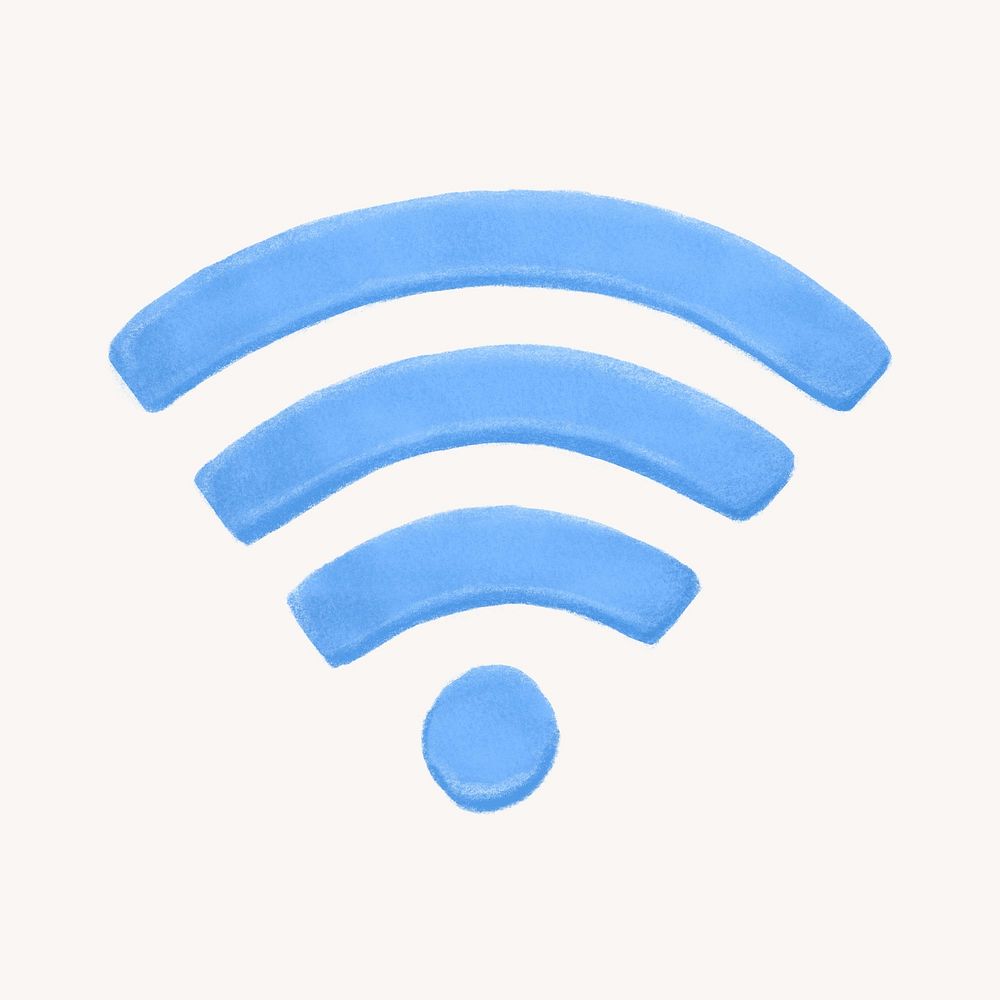 Internet wifi, aesthetic illustration