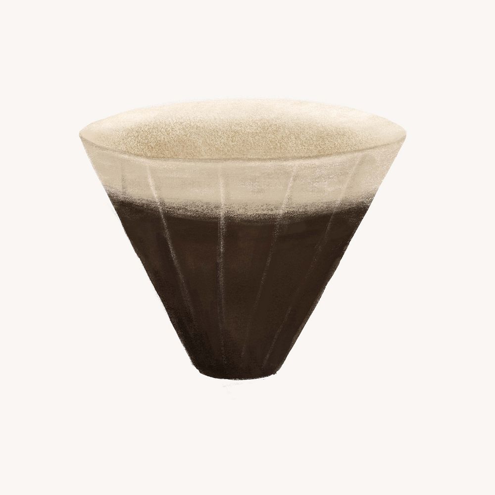 Coffee filter, aesthetic design resource