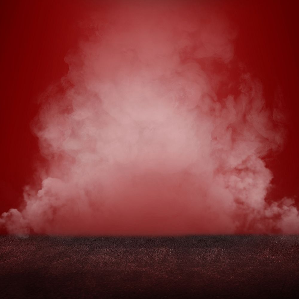 Red smoke background