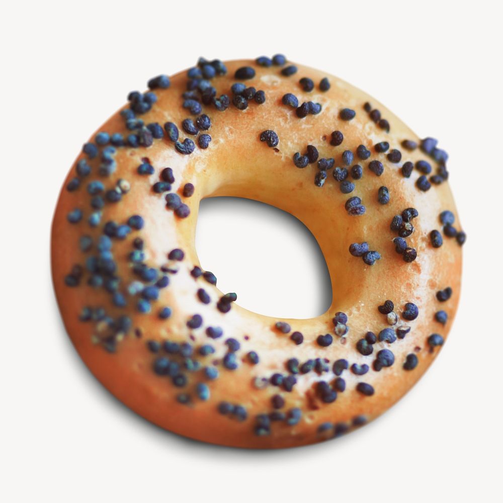 Donut isolated image on white