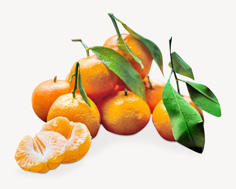Oranges  isolated image