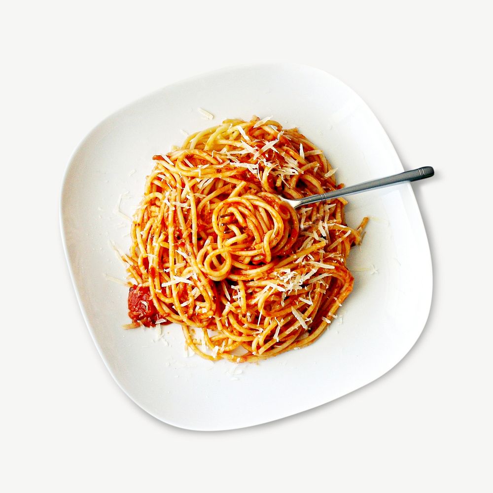 Spaghetti collage element psd | Free PSD - rawpixel