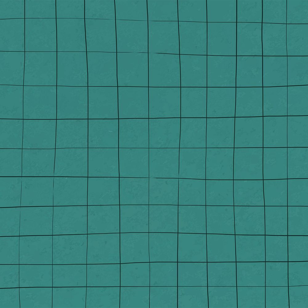 Green grid patterned background 