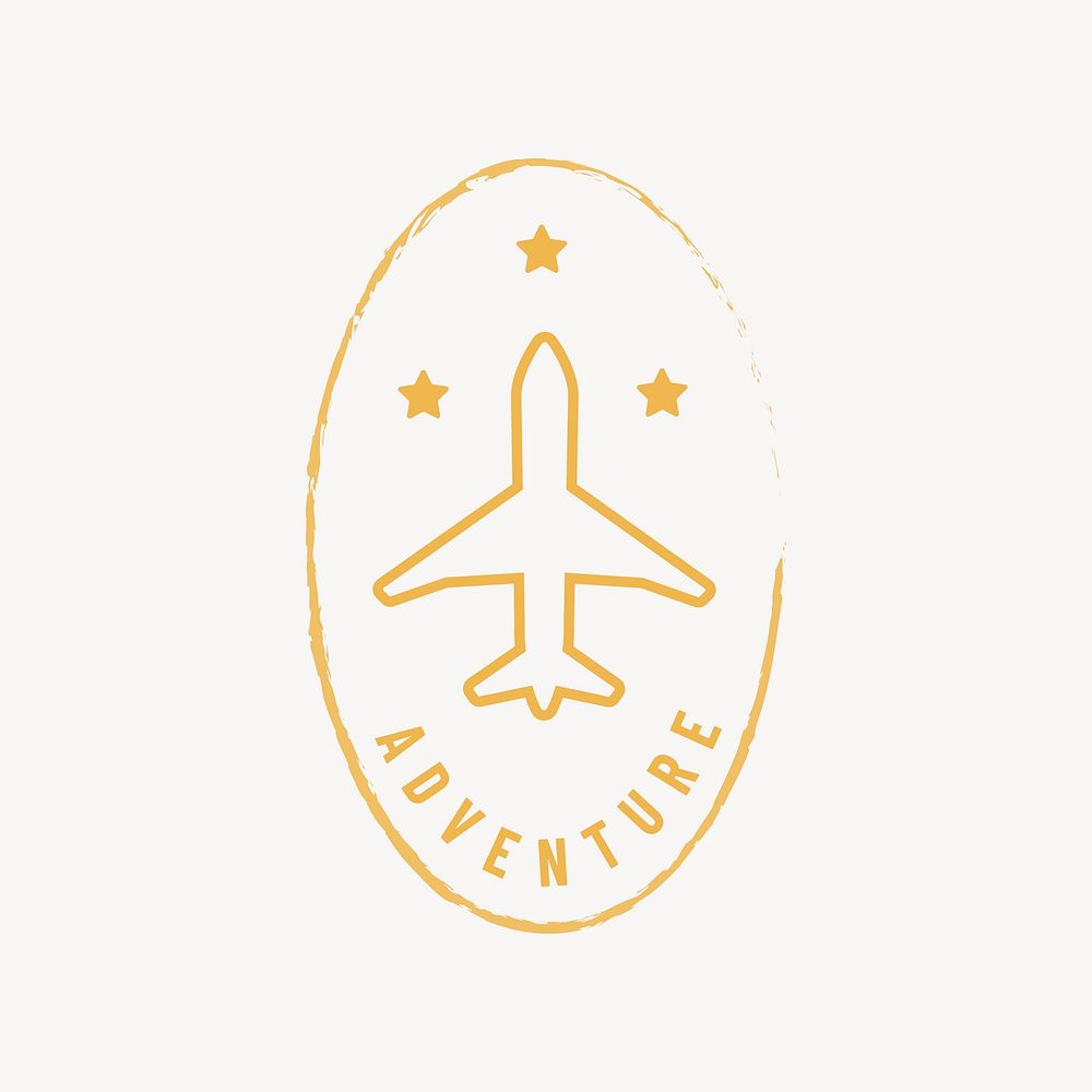 Air travel outline icon vector