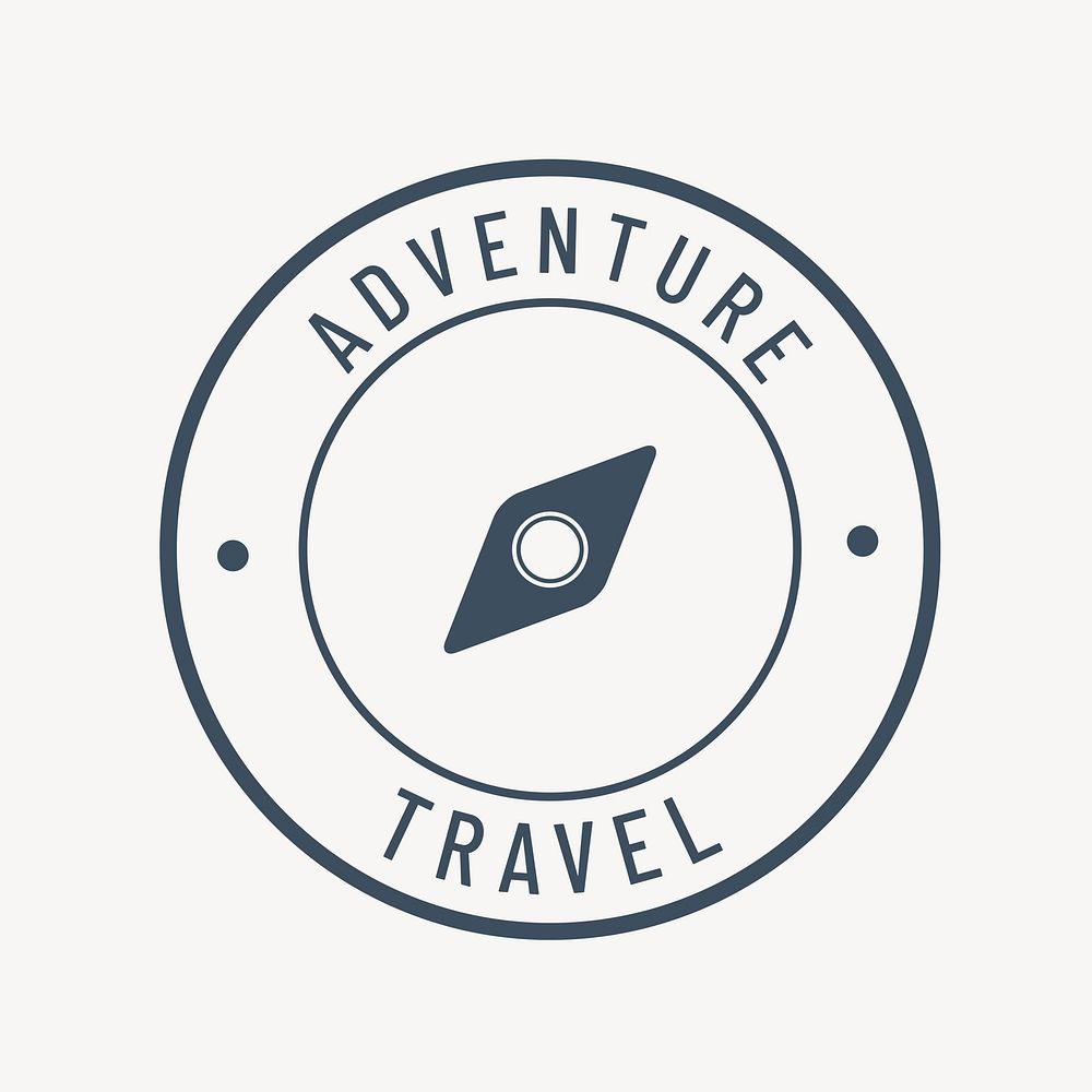 Travel compass icon isolated design