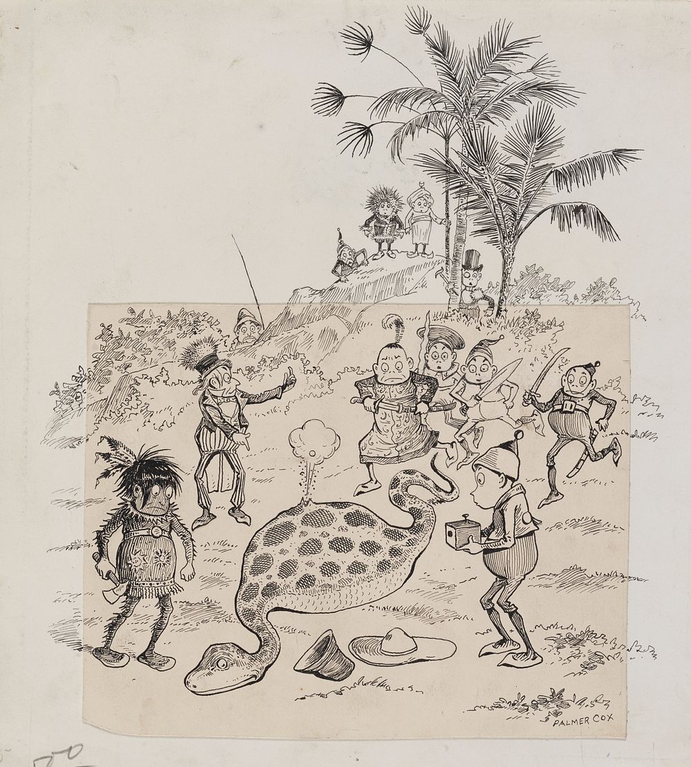 The Brownies on Palawan (1904) by Palmer Cox
