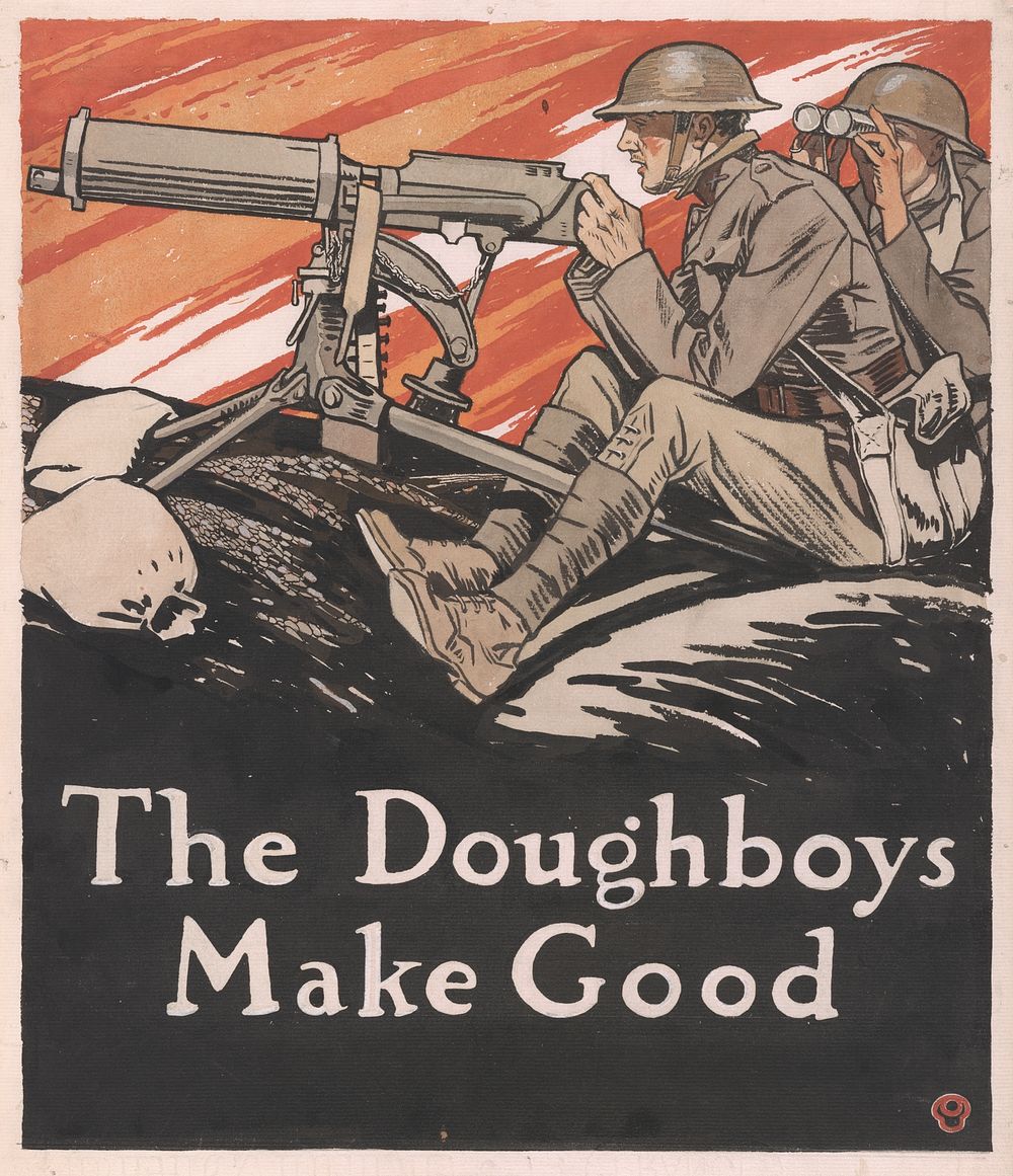 The doughboys make good (1918) by Edward Penfield