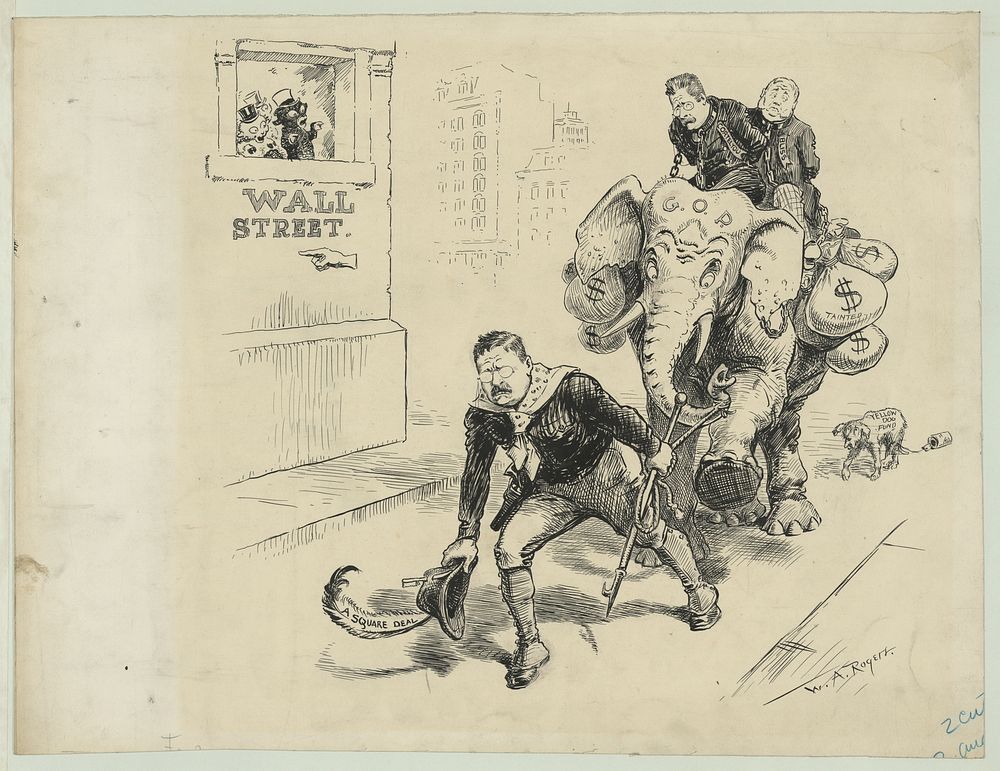 Late election returns (1905) by W A Rogers and W A  William Allen Rogers