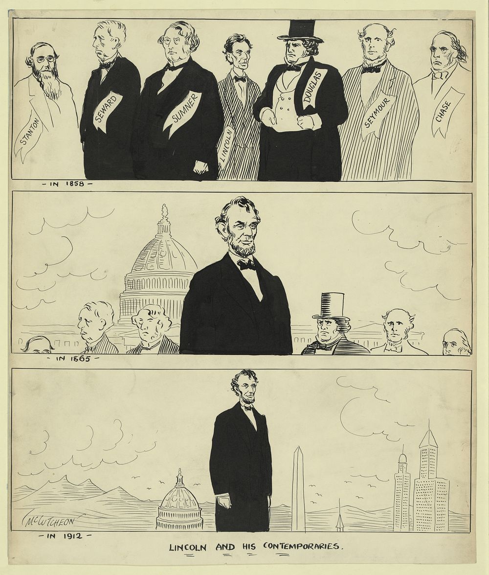 Lincoln and his contemporaries (1913) by John T  John Tinney McCutcheon
