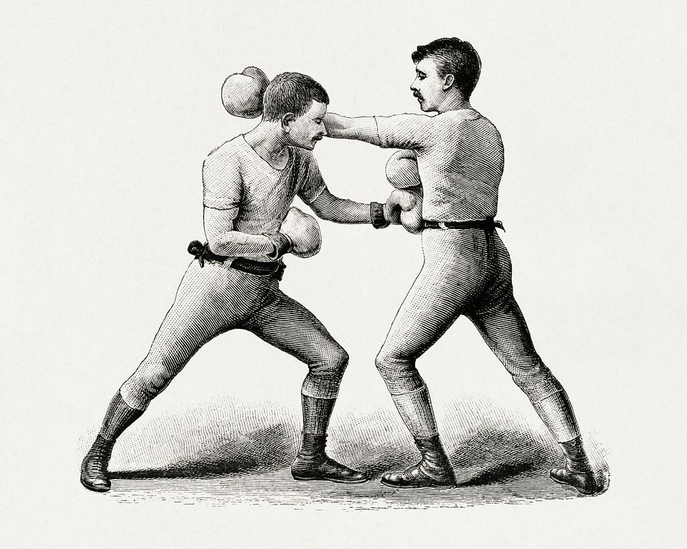 Fencing (1890) vintage illustration by Walter Herries Pollock. Original public domain image from Wikimedia Commons.…