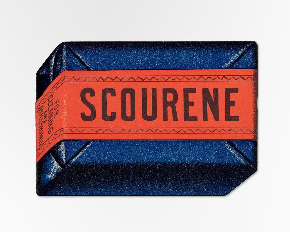 Scourene (1870–1900) by The Simonds Soap Co. Original public domain image from Boston Public Library. Digitally enhanced by…