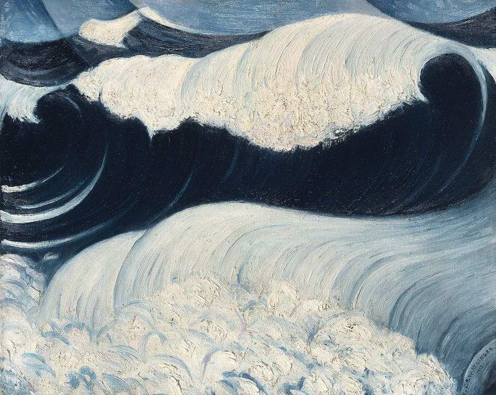 The Wave. Original public domain image from Yale Center for British Art. Digitally enhanced by rawpixel.