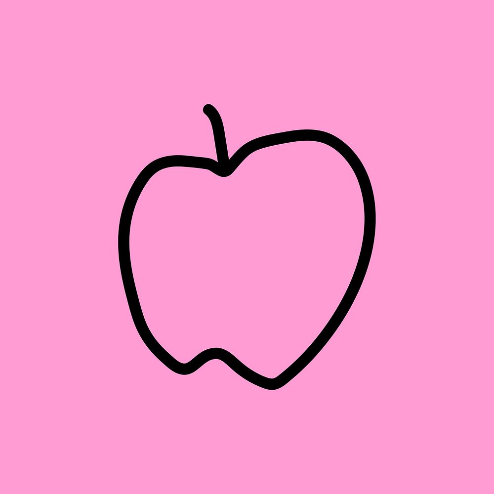 Nutritious sweet apple doodle | Free Photo Illustration - rawpixel