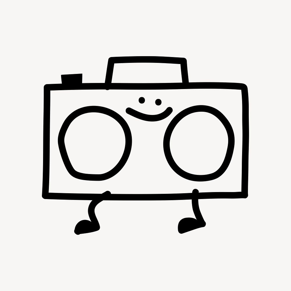 music-pop-entertainment-graphic-element-free-vector-illustration