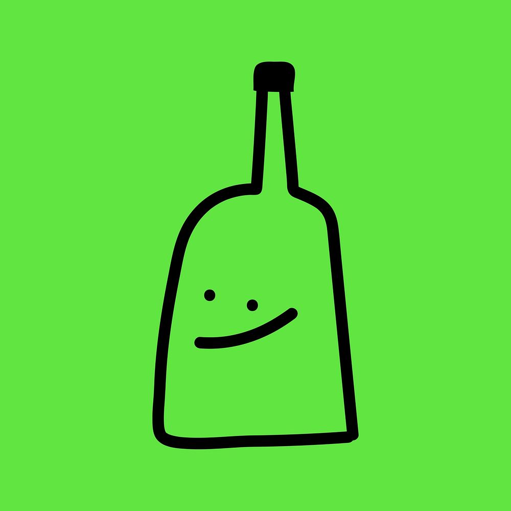 Alcohol drink celebration graphic element vector