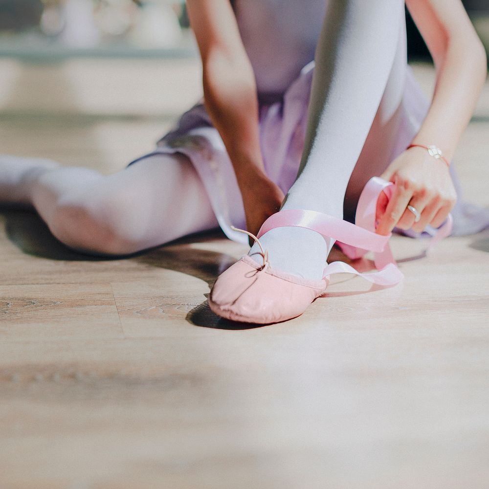 Ballerina aesthetic border background | Premium Photo - rawpixel