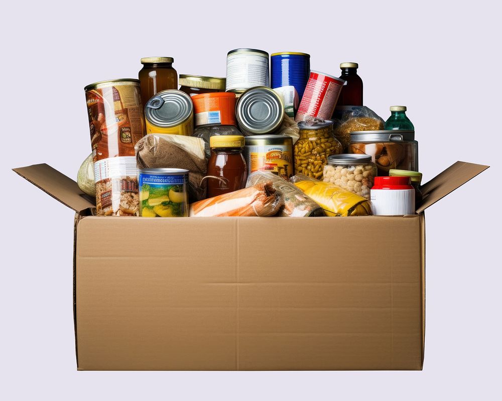 Cardboard food box container. AI generated Image by rawpixel.