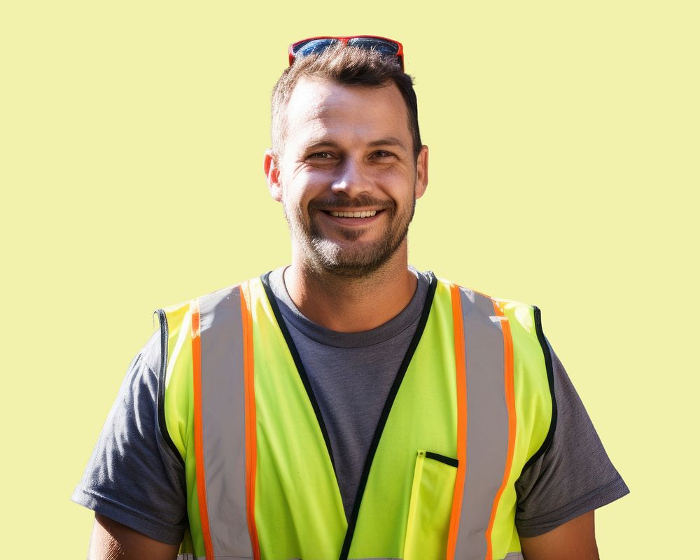 Portrait hardhat helmet adult. AI generated Image by rawpixel.