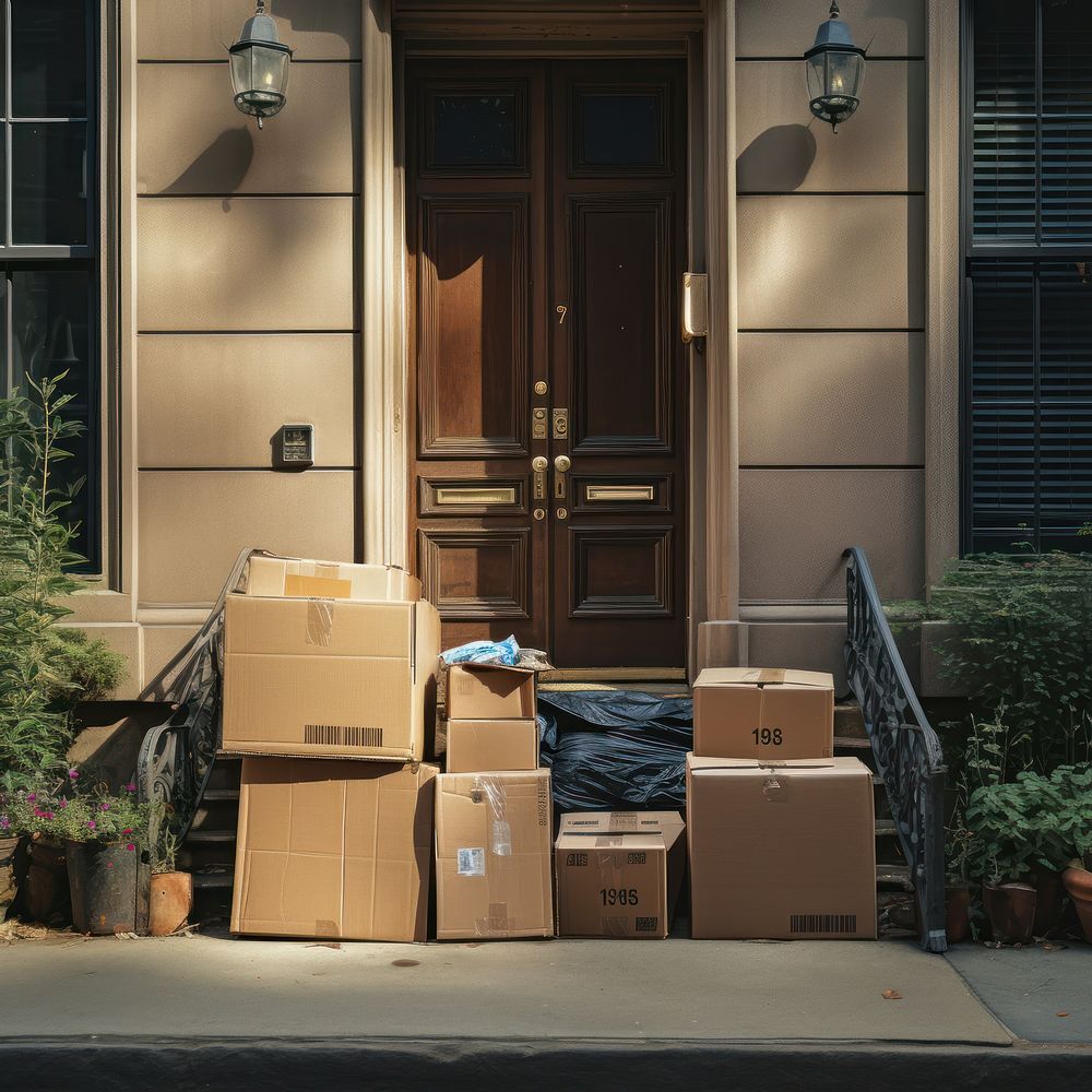 Cardboard boxes for moving