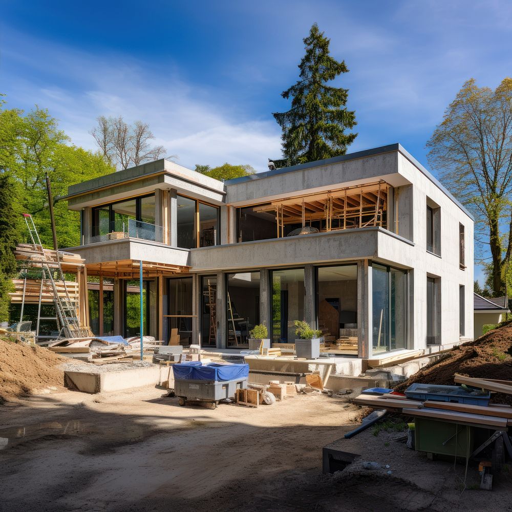 House construction AI generated image | Free Photo - rawpixel