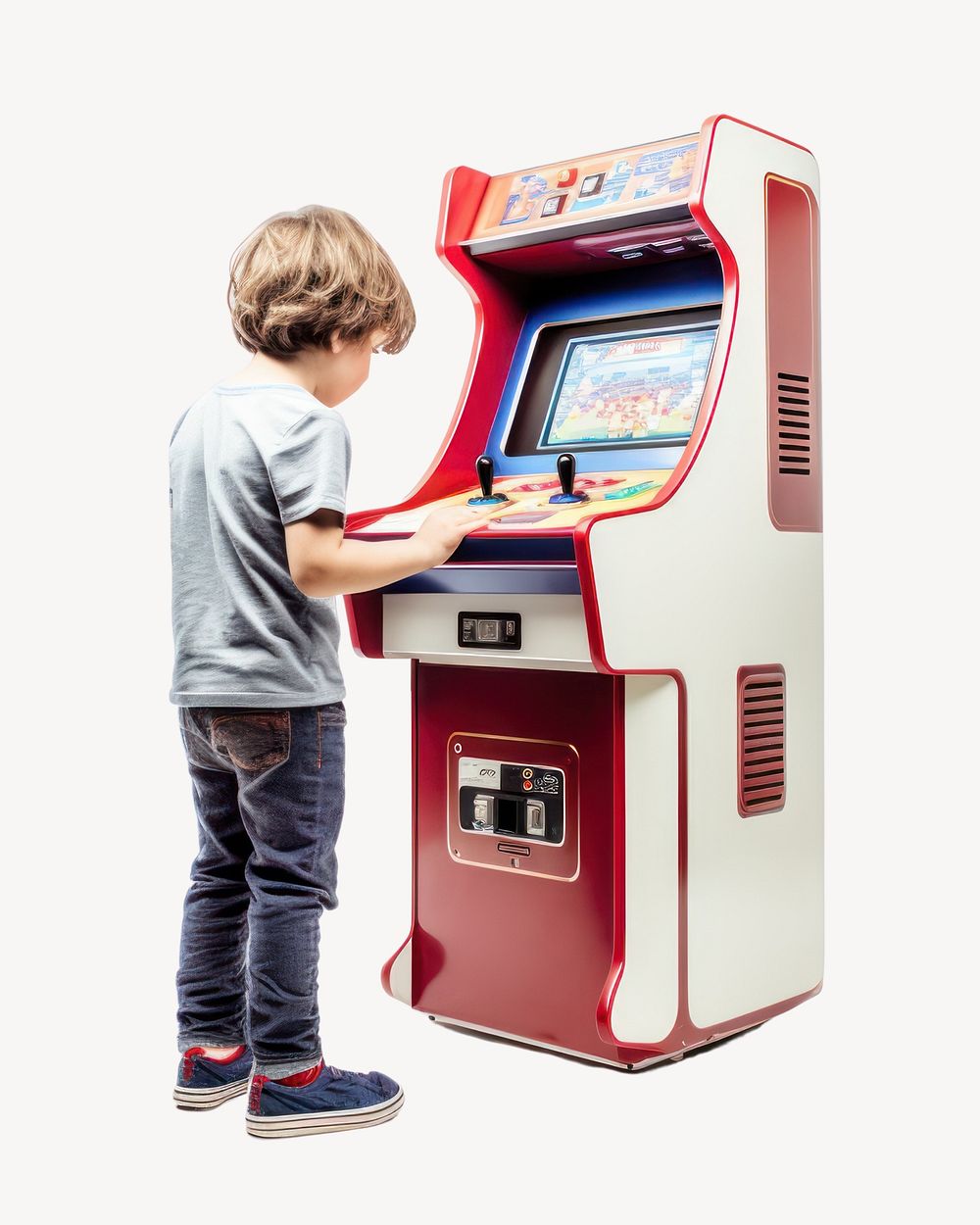 Machine child game electronics. AI generated Image by rawpixel.
