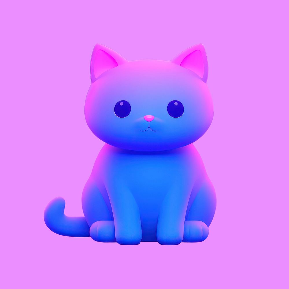 Purple toy representation creativity. AI generated Image by rawpixel.