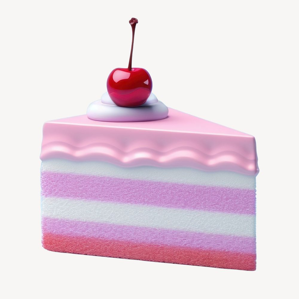 Dessert cherry fruit food. AI generated Image by rawpixel.