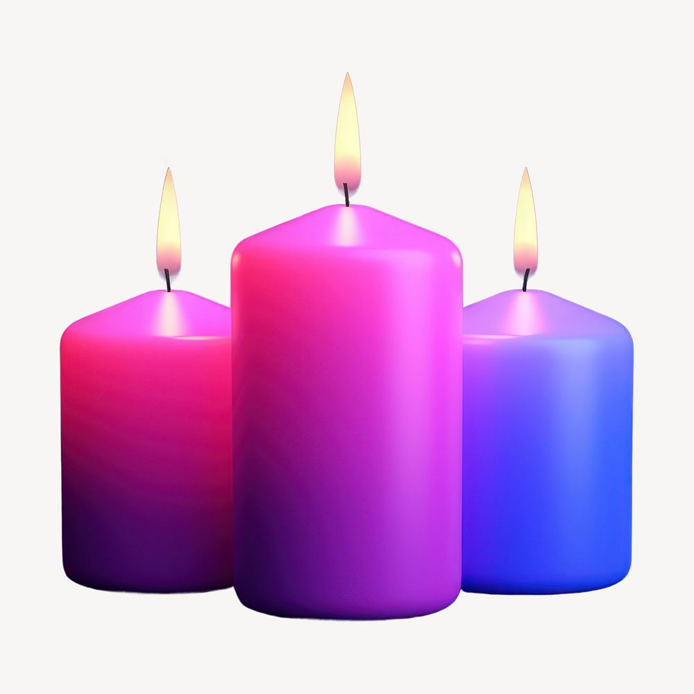 Candle spirituality illuminated celebration. AI generated Image by rawpixel.