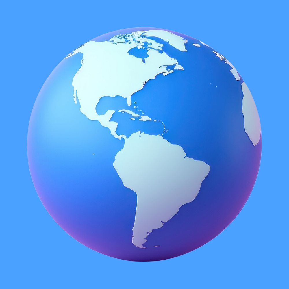 Planet space earth globe. AI generated Image by rawpixel.