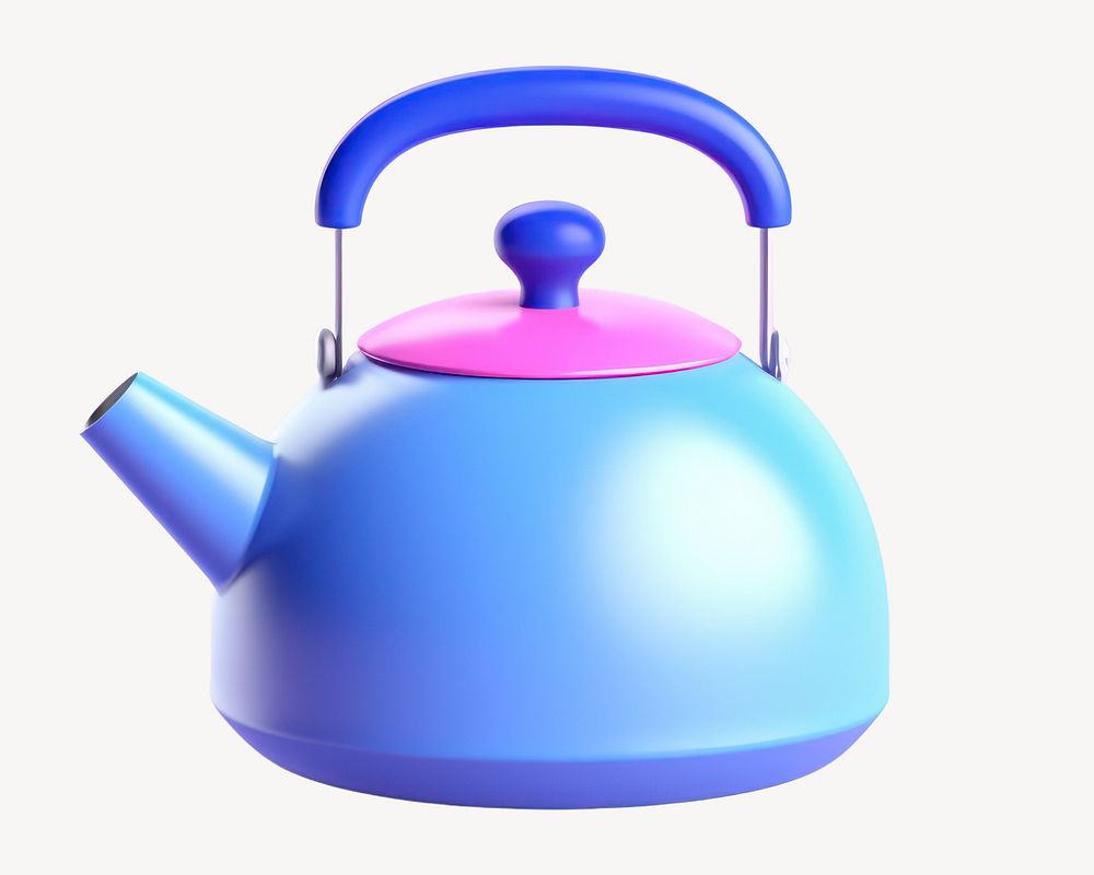 Kettle appliance cookware ceramic. AI generated Image by rawpixel.