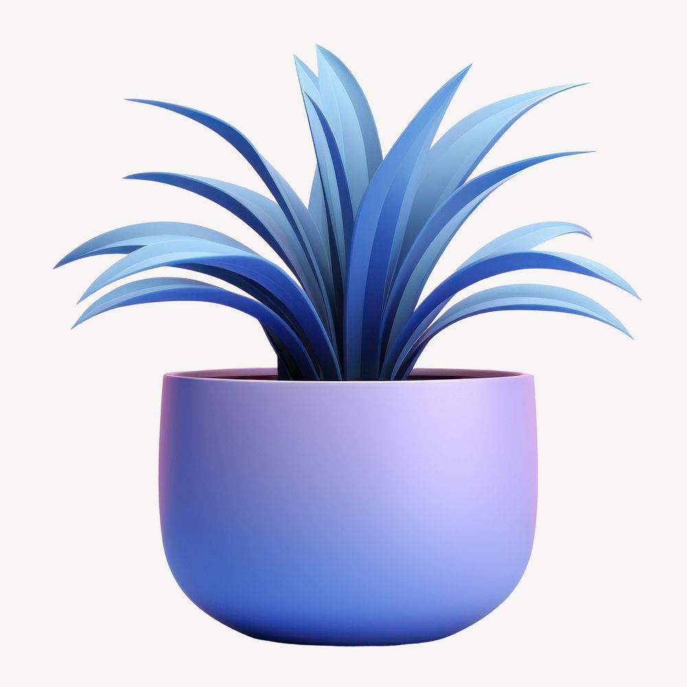 Plant vase bromeliaceae houseplant. AI generated Image by rawpixel.