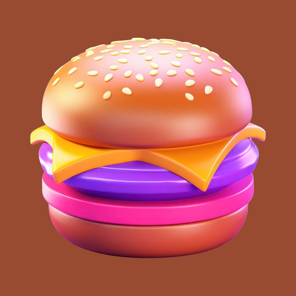 Food hamburger freshness sandwich. AI generated Image by rawpixel.