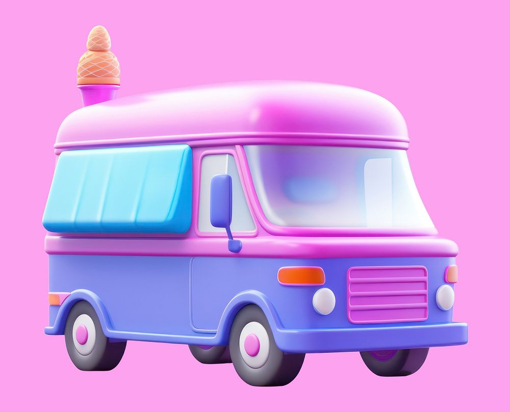 Vehicle dessert wheel food. AI generated Image by rawpixel.