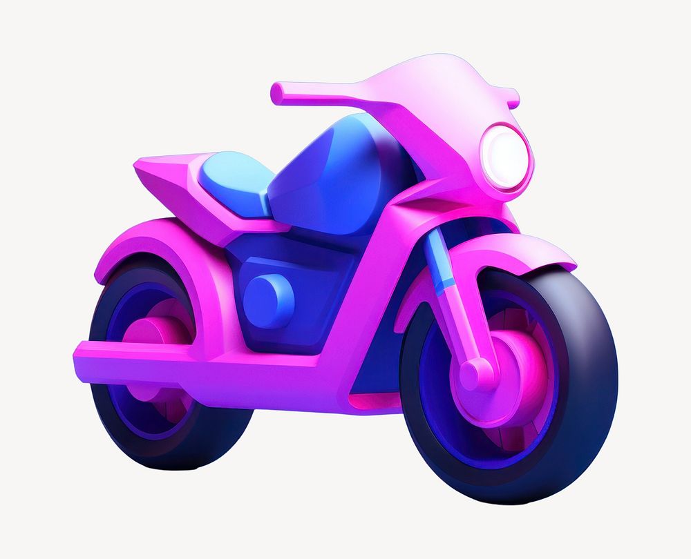 Motorcycle vehicle wheel transportation. AI generated Image by rawpixel.