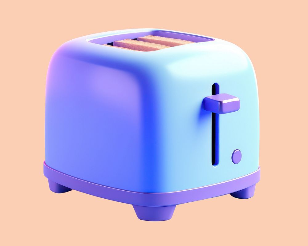 Technology appliance suitcase toaster. AI generated Image by rawpixel.