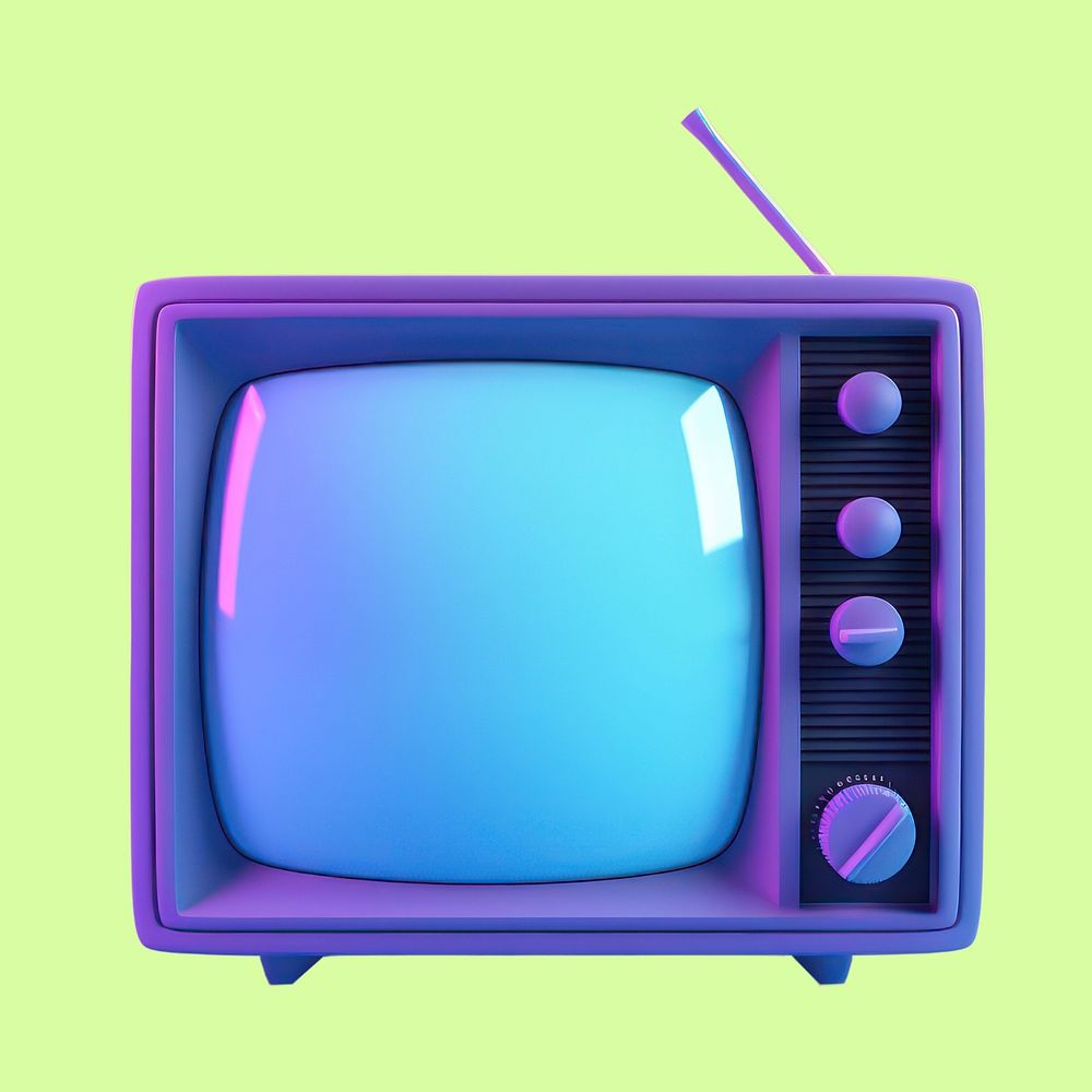 Television electronics technology multimedia. AI generated Image by rawpixel.
