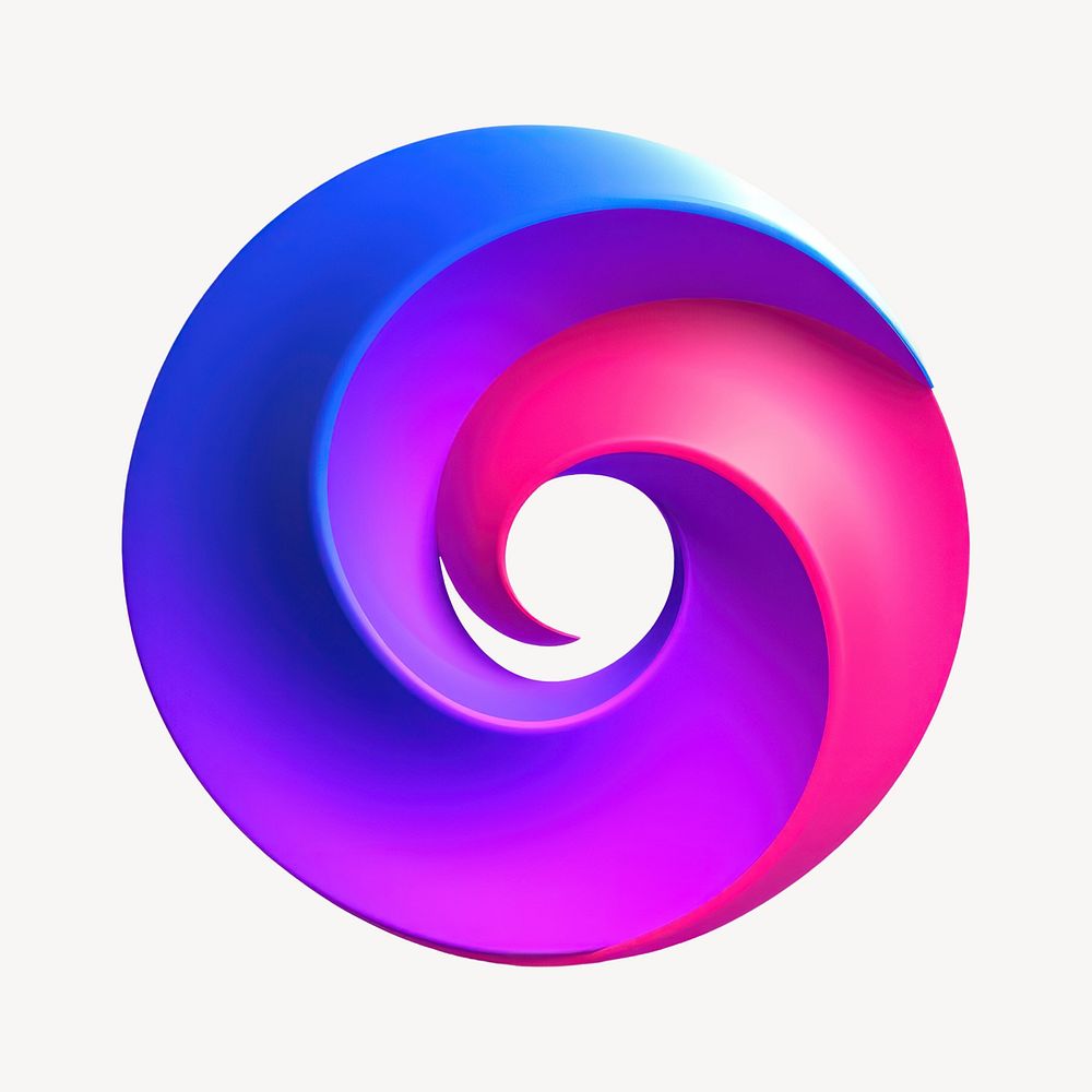 Spiral pattern circle vortex. AI generated Image by rawpixel.