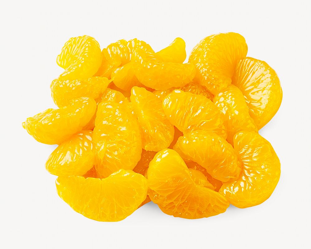 Orange slices, isolated design