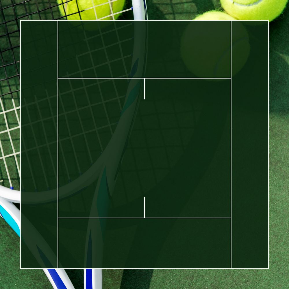 Tennis court background design