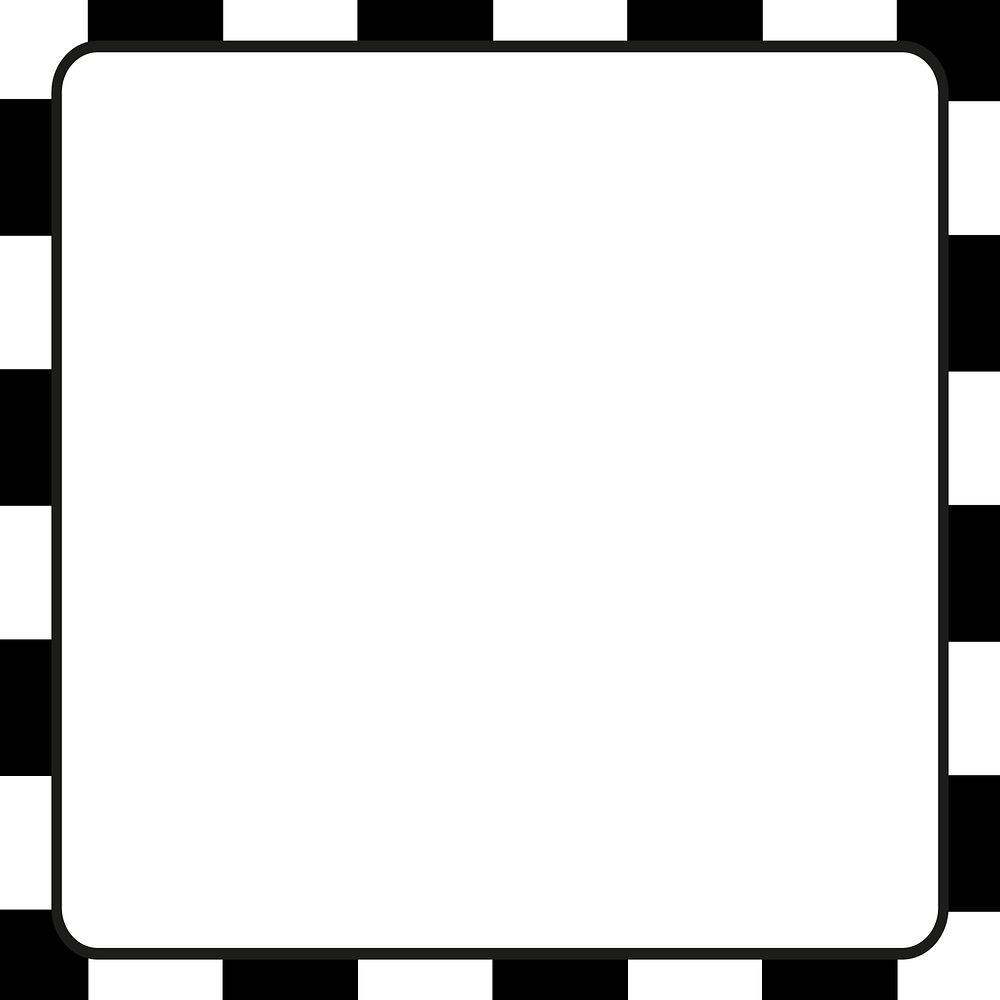 Black & white checkered pattern background