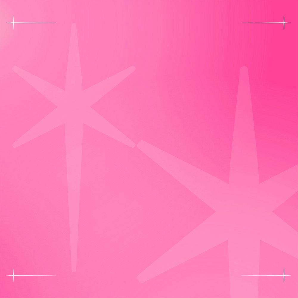 Pink star background design