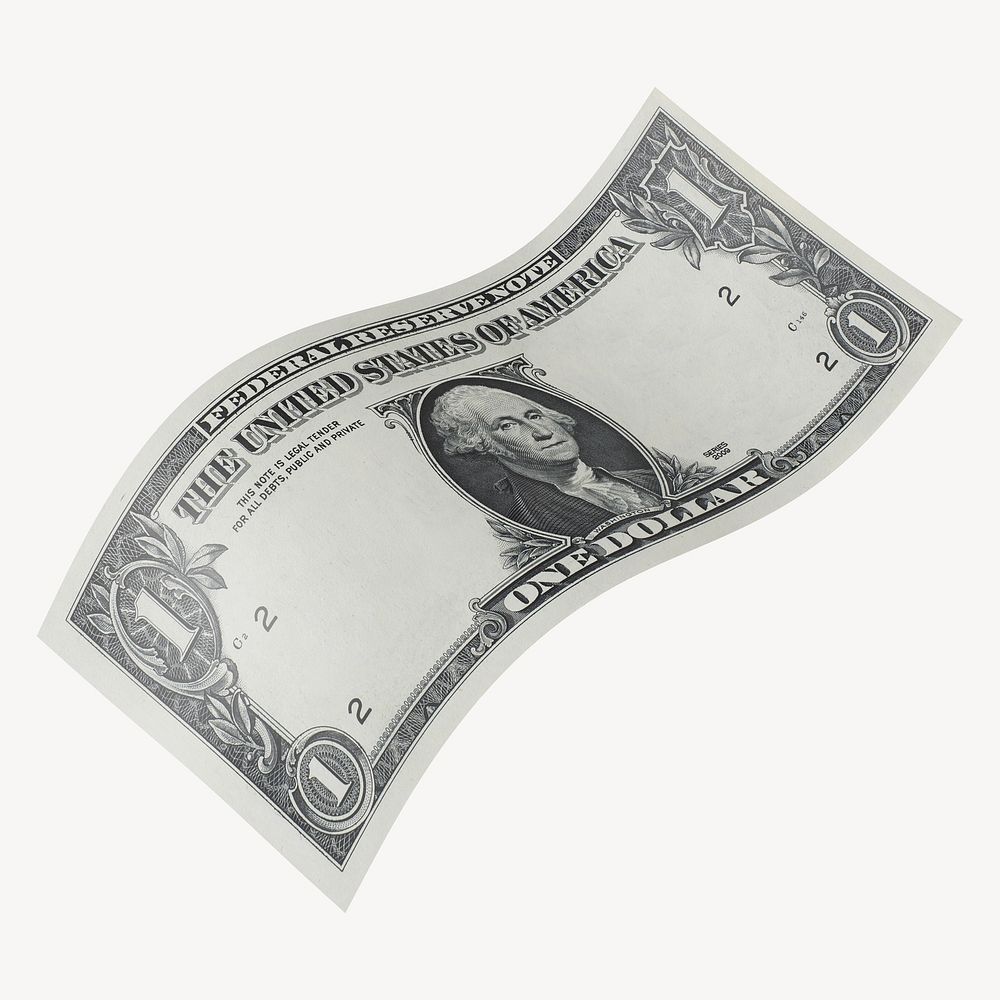 1 American dollar bank note