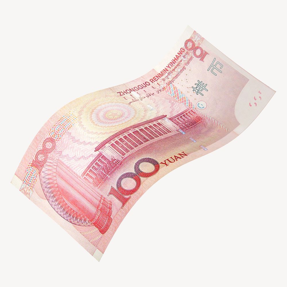 Chinese 100 yuan bank note