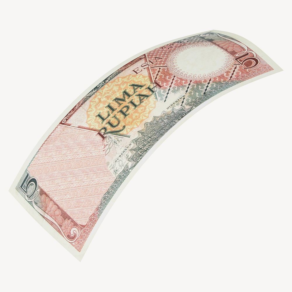 Indonesian 5 lima rupiah bank | Free Photo - rawpixel